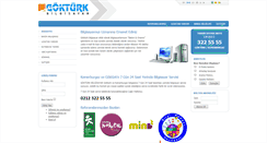 Desktop Screenshot of gokturkbilgisayar.net